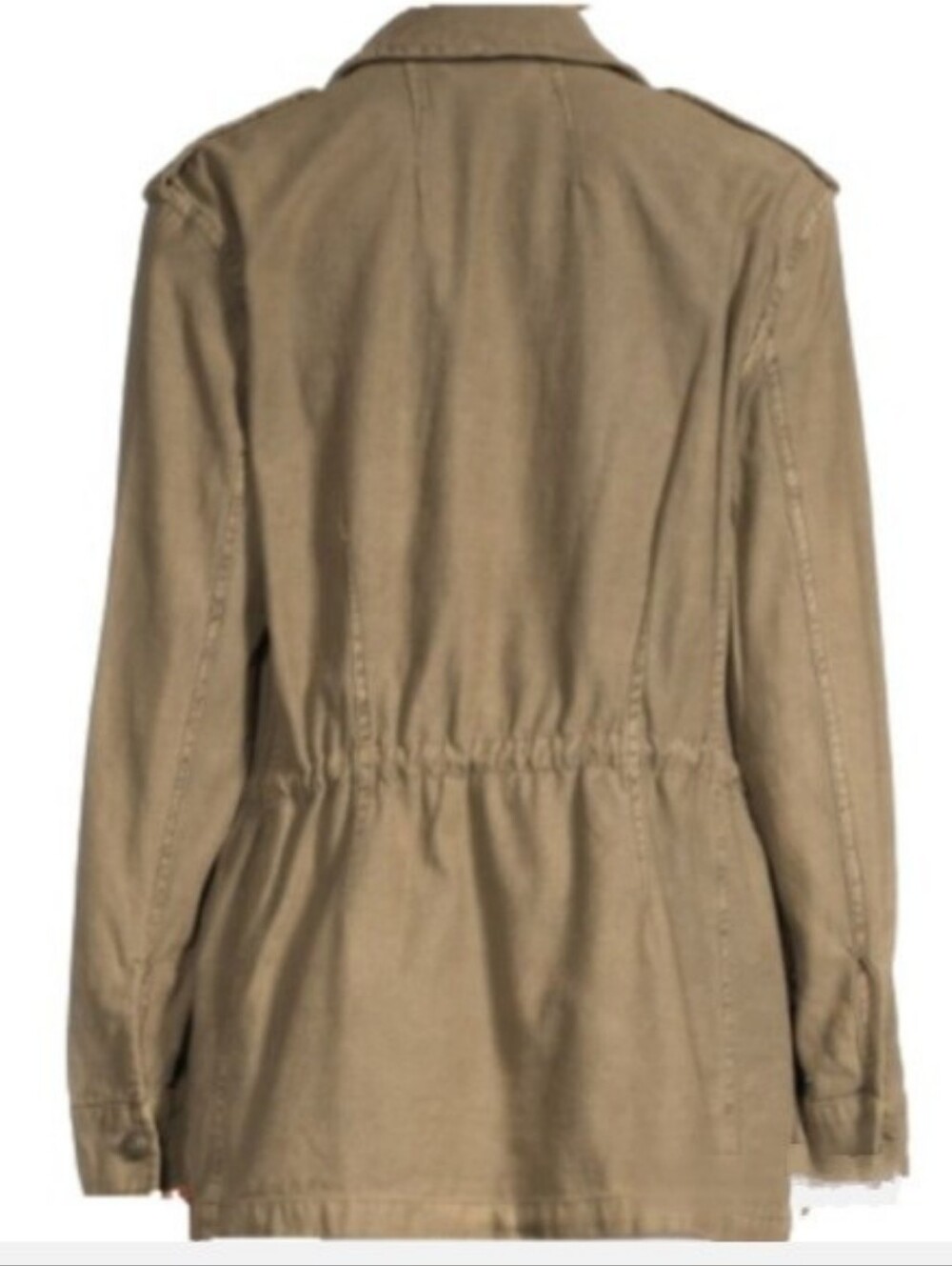 Free People Not Your Brothers Military Utility Cargo Army Jacket Cotton New Tags - Picture 3 of 6